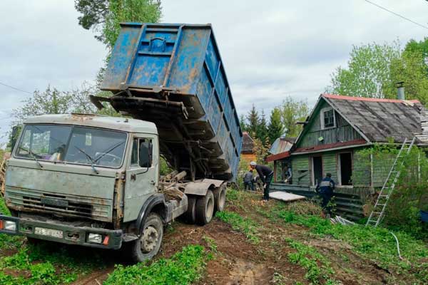 снести дачный дом в гатчинском районе